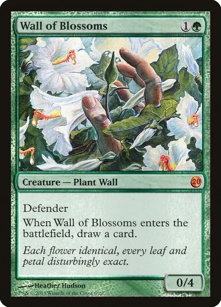 Wall of Blossoms, Magic card V13 6 — From the Vault: Twenty set