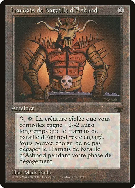Ashnod's Battle Gear, Magic card REN 104 — Renaissance set