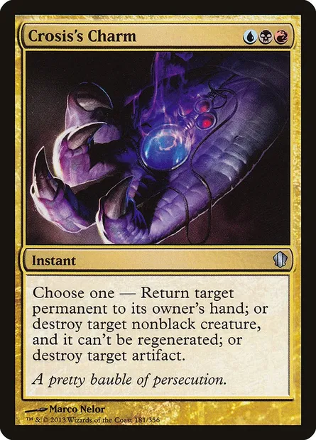 Crosis's Charm, Magic card C13 181 — Commander 2013 set