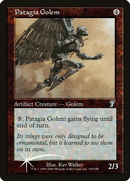 Patagia Golem, Magic card 7ED 310★ — Seventh Edition set