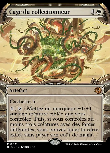 Cage du collectionneur, carte Magic BIG 31 — extension The Big Score