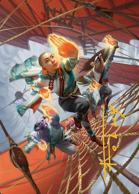 Aligned Heart // Aligned Heart, Magic card ATDM 52 — Tarkir: Dragonstorm Art Series set