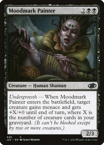 Moodmark Painter, Magic card J22 445 — Jumpstart 2022 set