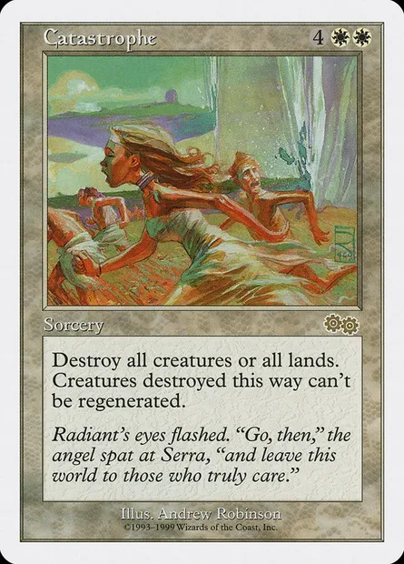 Catastrophe, carte Magic BRB 12 — extension Battle Royale Box Set
