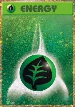 Énergie Plante, carte Pokémon CLF GRA — extension Pokémon Card Game Classic: Venusaur & Lugia ex Deck
