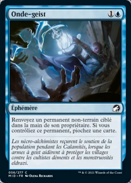 Onde-geist, carte Magic MID 56 — extension Innistrad : chasse de minuit