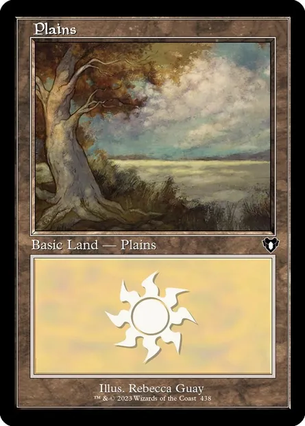 Plains, Magic card CMM 438 — Commander Masters set