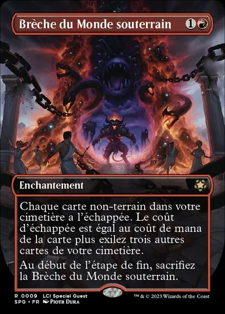 Brèche du Monde souterrain, carte Magic SPG 9 — extension Special Guests