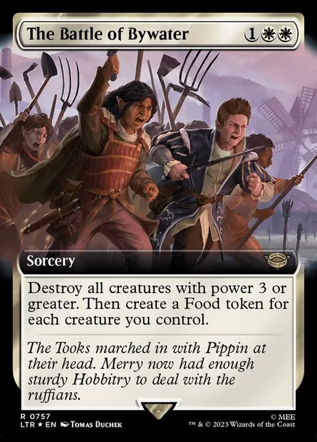 The Battle of Bywater, Magic card LTR 757 — The Lord of the Rings: Tales of Middle-earth set