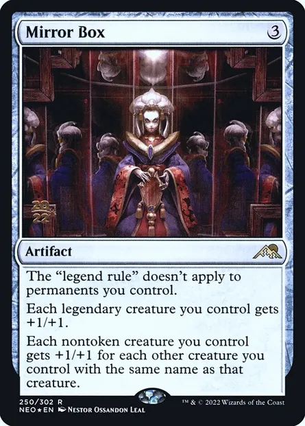 Mirror Box, Magic card PNEO 250s — Kamigawa: Neon Dynasty Promos set