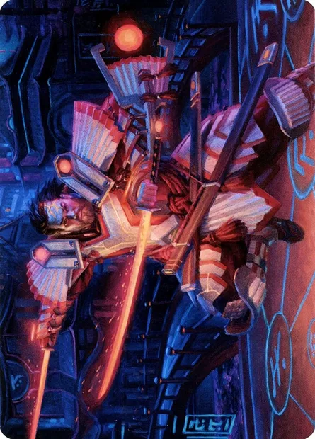 Isshin, Two Heavens as One // Isshin, Two Heavens as One, Magic card ANEO 14 — Neon Dynasty Art Series set