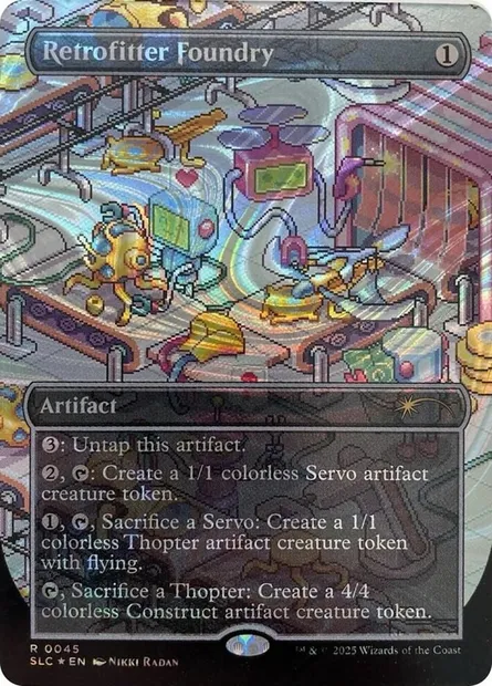 Retrofitter Foundry, Magic card SLC 45 — Secret Lair Countdown set