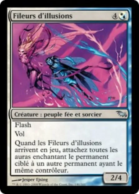 Fileurs d'illusions, carte Magic SHM 141 — extension Sombrelande