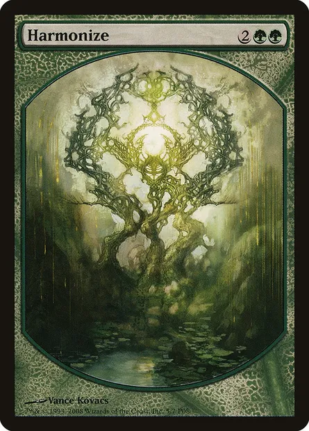 Harmonize, Magic card P08 5 — Magic Player Rewards 2008 set