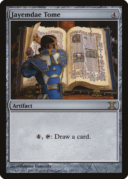 Jayemdae Tome, Magic card 10E 327 — Tenth Edition set