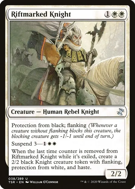 Riftmarked Knight, Magic card TSR 38 — Time Spiral Remastered set