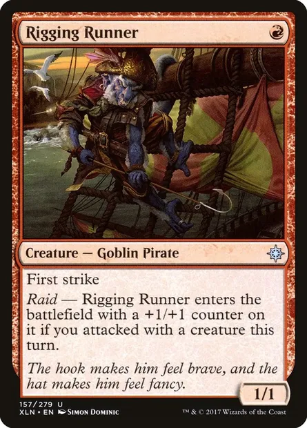 Rigging Runner, Magic card XLN 157 — Ixalan set