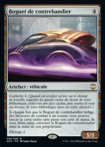 Boguet de contrebandier, carte Magic NCC 84 — extension New Capenna Commander