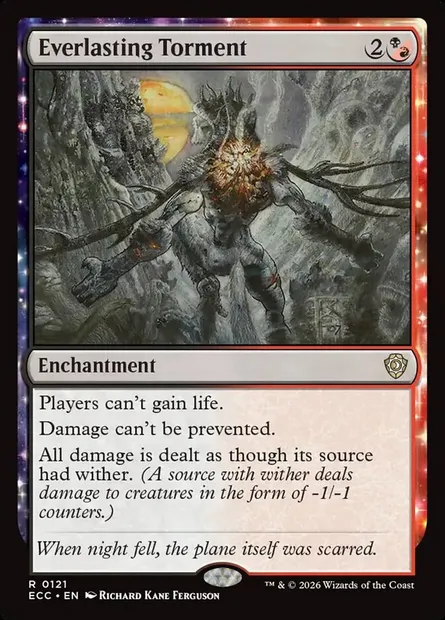 Everlasting Torment, Magic card ECC 121 — Lorwyn Eclipsed Commander set