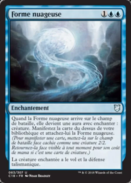 Forme nuageuse, carte Magic C18 83 — extension Commander 2018