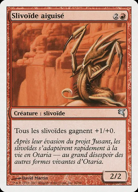 Blade Sliver, Magic card PSAL D52 — Salvat 2005 set