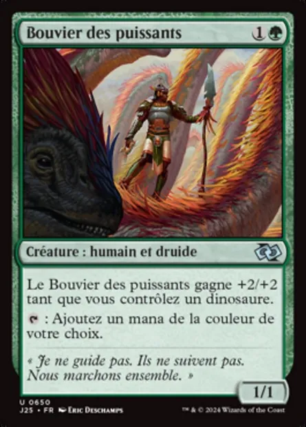 Bouvier des puissants, carte Magic J25 650 — extension Foundations Jumpstart