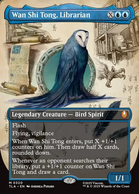 Wan Shi Tong, Librarian, Magic card TLA 320 — Avatar: The Last Airbender set