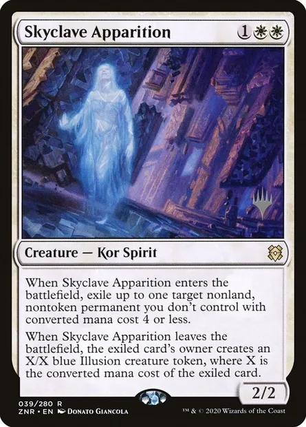 Skyclave Apparition, Magic card PZNR 39p — Zendikar Rising Promos set