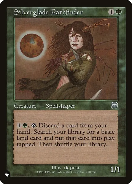 Silverglade Pathfinder, Magic card PLST MMQ-270 — The List set