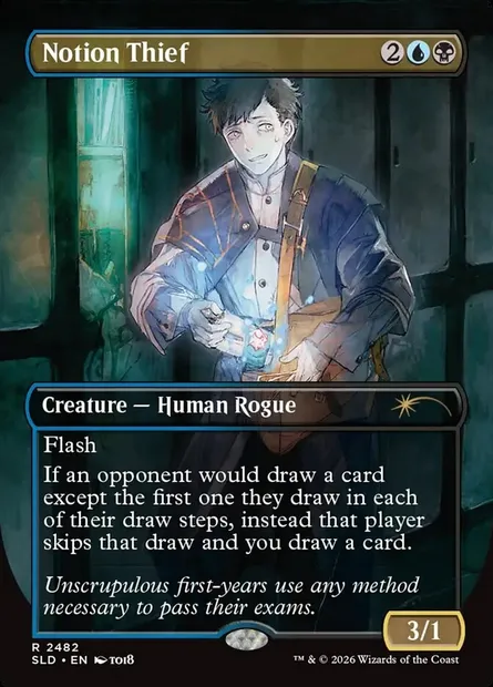 Notion Thief, Magic card SLD 2482 — Secret Lair Drop set