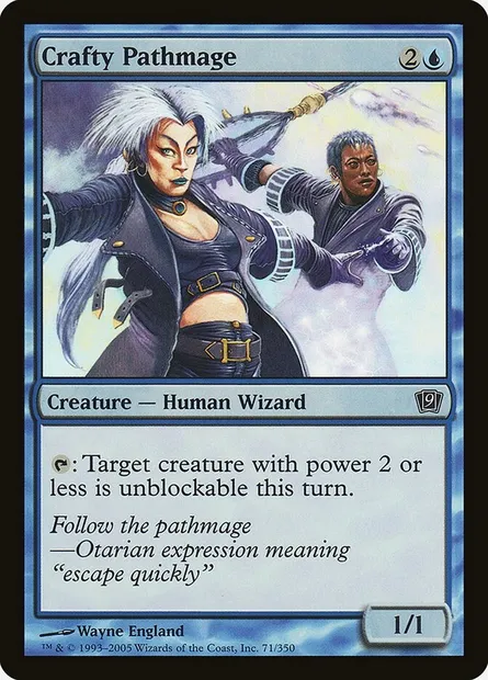 Crafty Pathmage, Magic card 9ED 71★ — Ninth Edition set