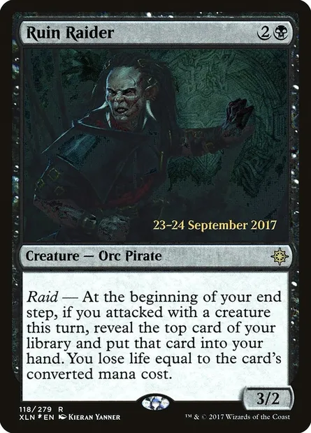 Ruin Raider, Magic card PXLN 118s — Ixalan Promos set