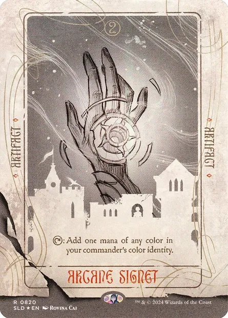 Arcane Signet, Magic card SLD 820 — Secret Lair Drop set