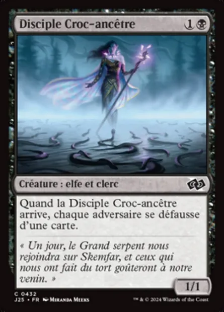 Disciple Croc-ancêtre, carte Magic J25 432 — extension Foundations Jumpstart