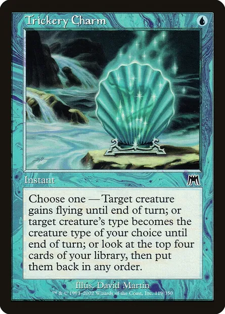 Trickery Charm, Magic card ONS 119 — Onslaught set