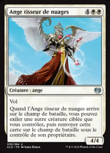 Ange tisseur de nuages, carte Magic KLD 35 — extension Kaladesh
