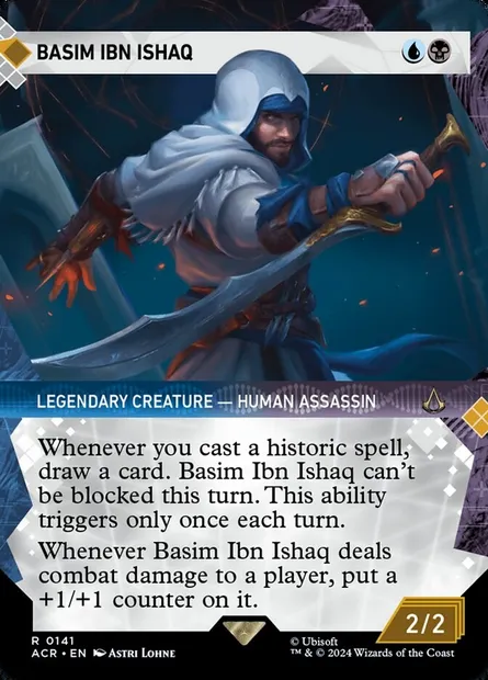 Basim Ibn Ishaq, Magic card ACR 141 — Assassin's Creed set