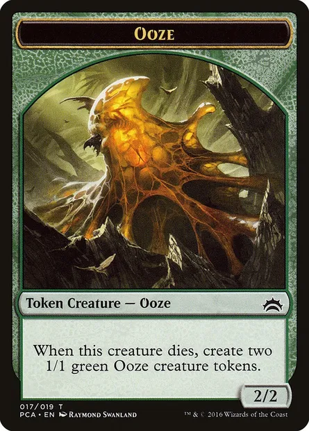 Ooze, Magic card TPCA 17 — Planechase Anthology Tokens set