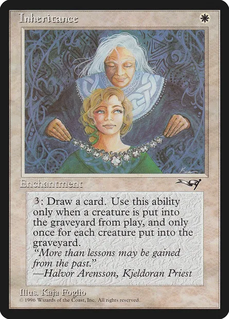Héritage, carte Magic ALL 4 — extension Alliances