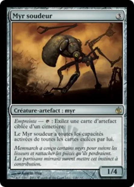 Myr soudeur, carte Magic MBS 118 — extension Mirrodin assiégé