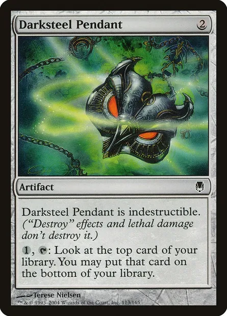 Pendentif de sombracier, carte Magic DST 113 — extension Sombracier