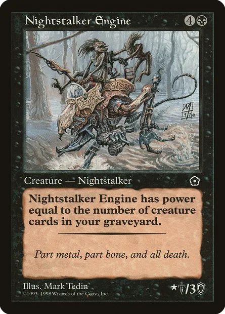 Nightstalker Engine, Magic card P02 81 — Portal Second Age set