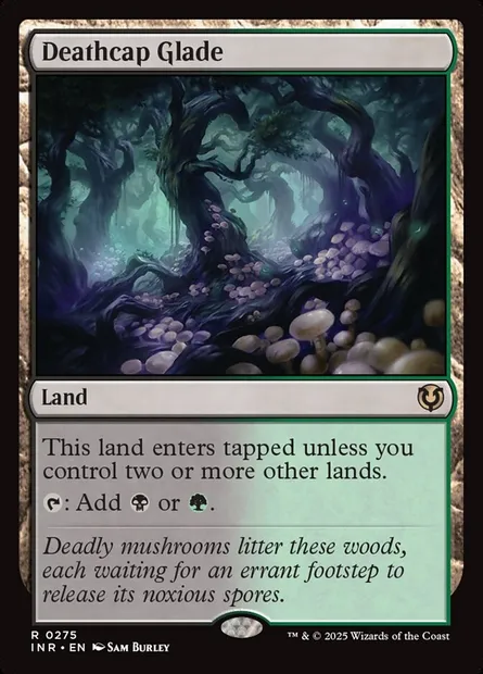 Deathcap Glade, Magic card INR 275 — Innistrad Remastered set