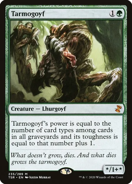 Tarmogoyf, Magic card TSR 235 — Time Spiral Remastered set