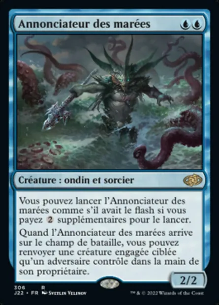 Annonciateur des marées, carte Magic J22 306 — extension Jumpstart 2022