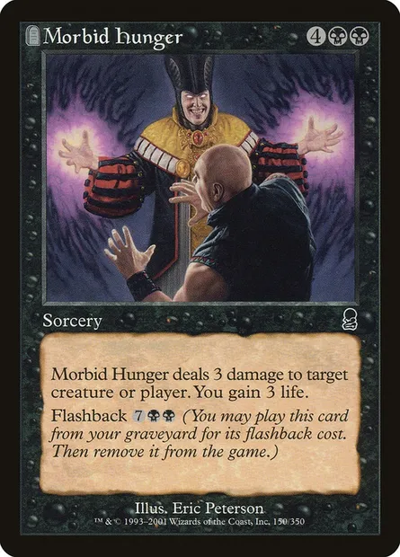 Morbid Hunger, Magic card ODY 150 — Odyssey set
