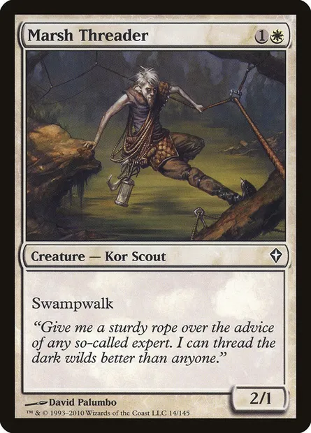 Marsh Threader, Magic card WWK 14 — Worldwake set