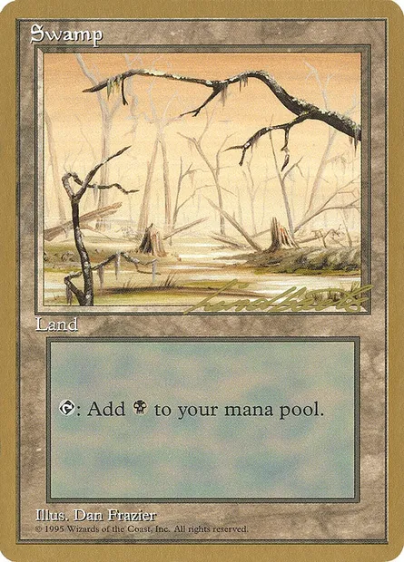 Swamp, Magic card PTC ll370 — Pro Tour Collector Set set