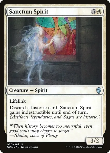 Sanctum Spirit, Magic card DOM 30 — Dominaria set