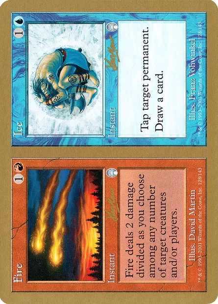 Fire // Ice, Magic card WC02 shh128 — World Championship Decks 2002 set